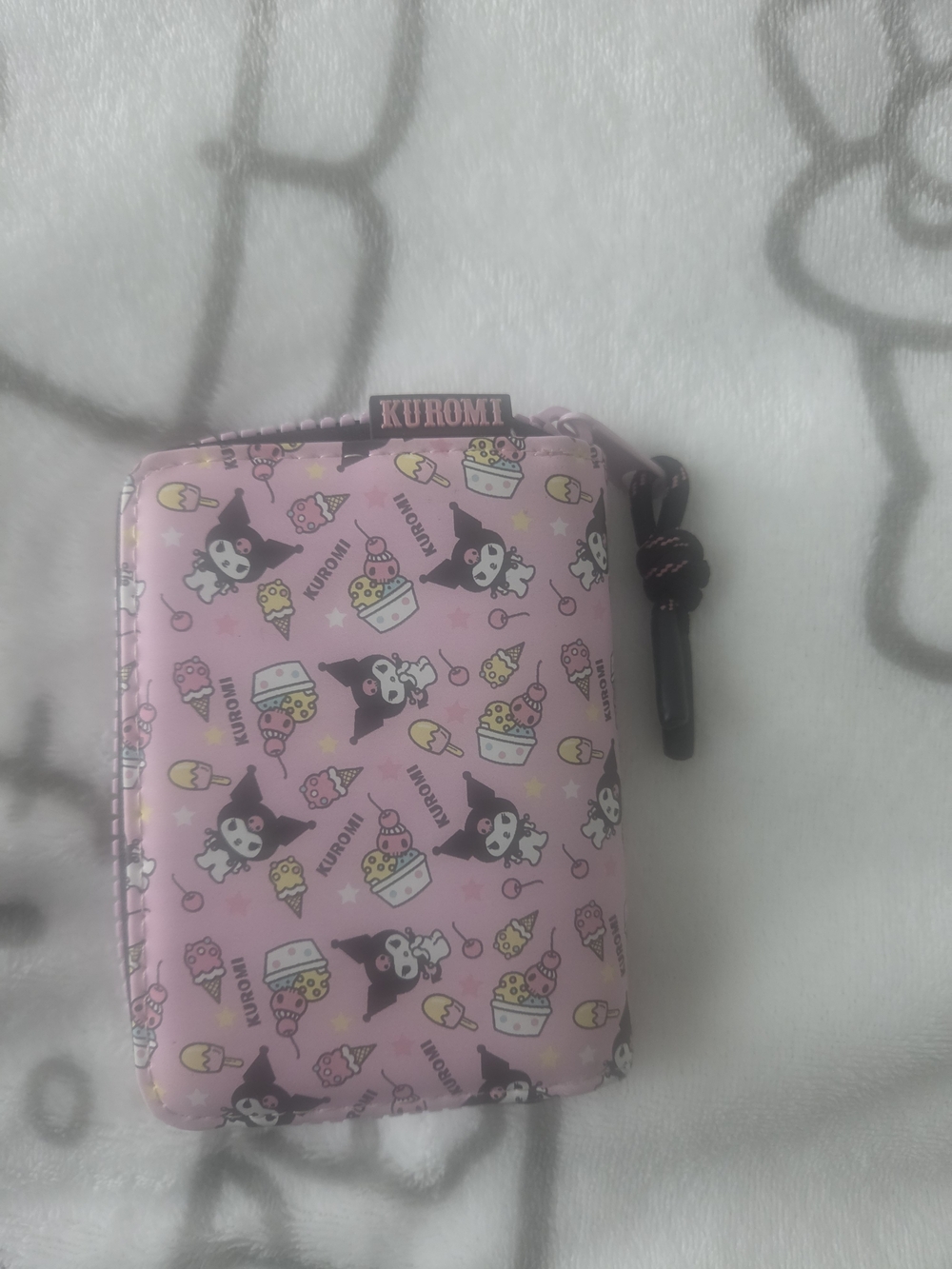 Zara Pink Kuromi Patterned Wallet